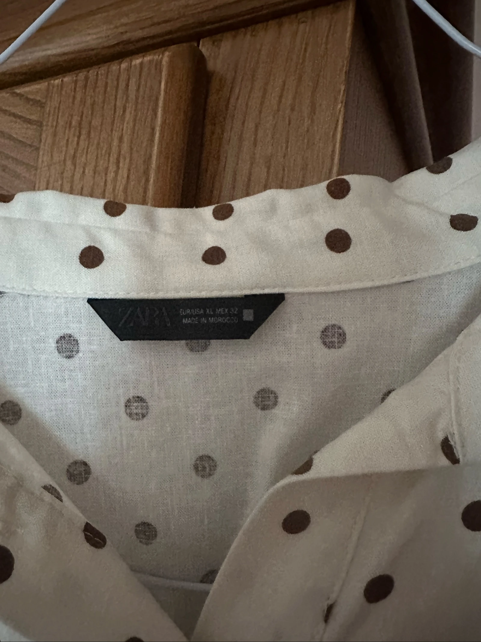 Camisa Bolinhas Zara – photo 2